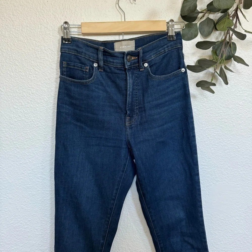 Everlane- The Authentic Stretch High Rise Skinny 26